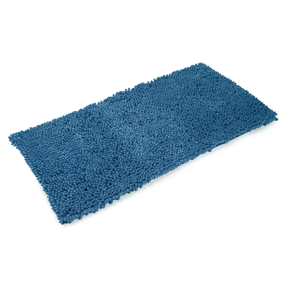 Tappeto da bagno TERRY blu
