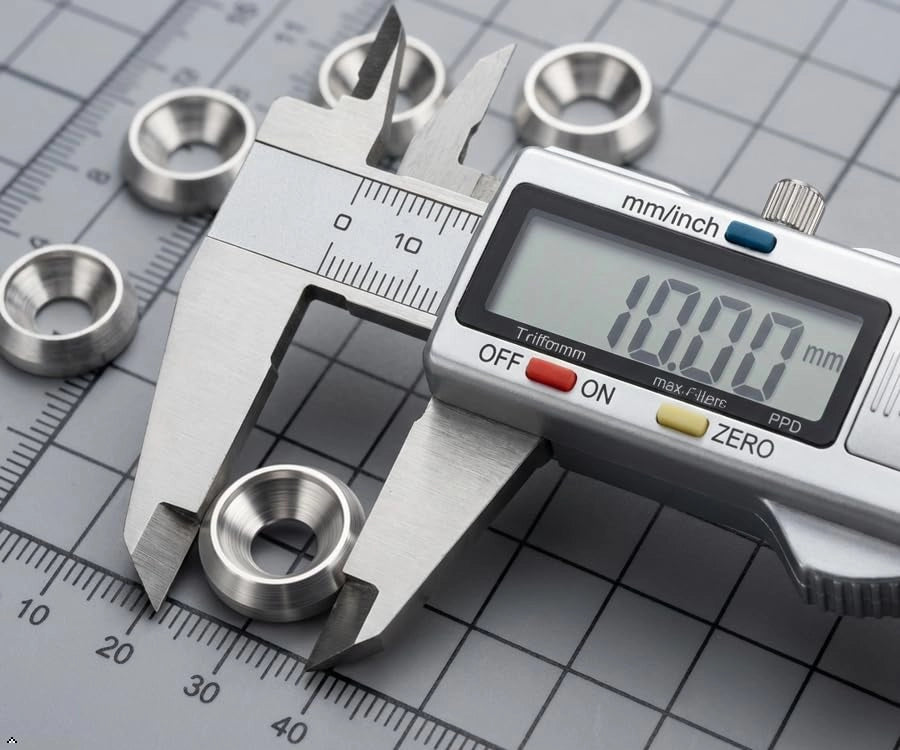 Dadi a incasso in alluminio M4, 10 mm, confezione da 5 pezzi, lavorati a controllo numerico (CNC)
