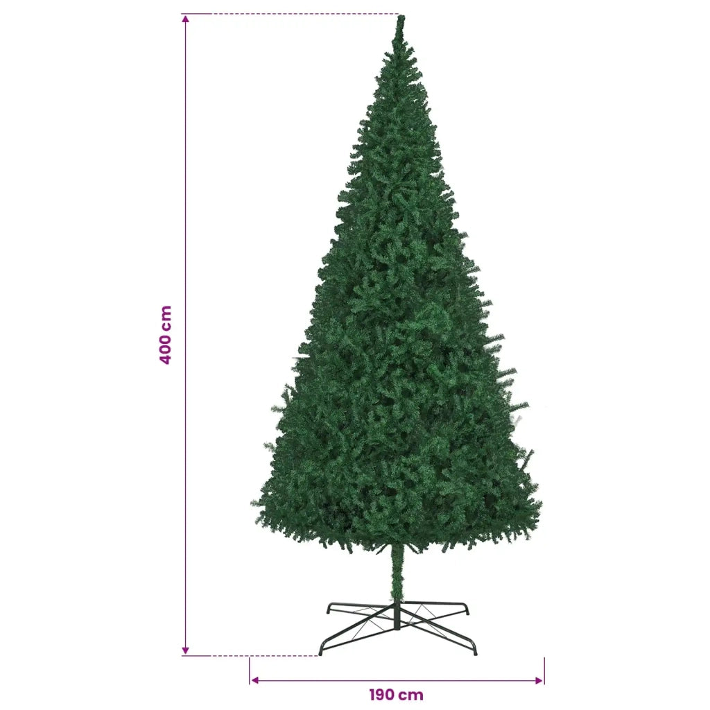 Albero di Natale Artificiale 400 cm Verde 284293