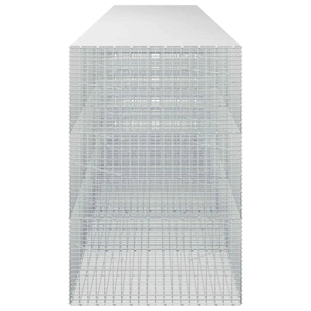 Gabione con Filo da 5 mm e Rete da 5x2,5 cm 550x100x150 cm 3463901