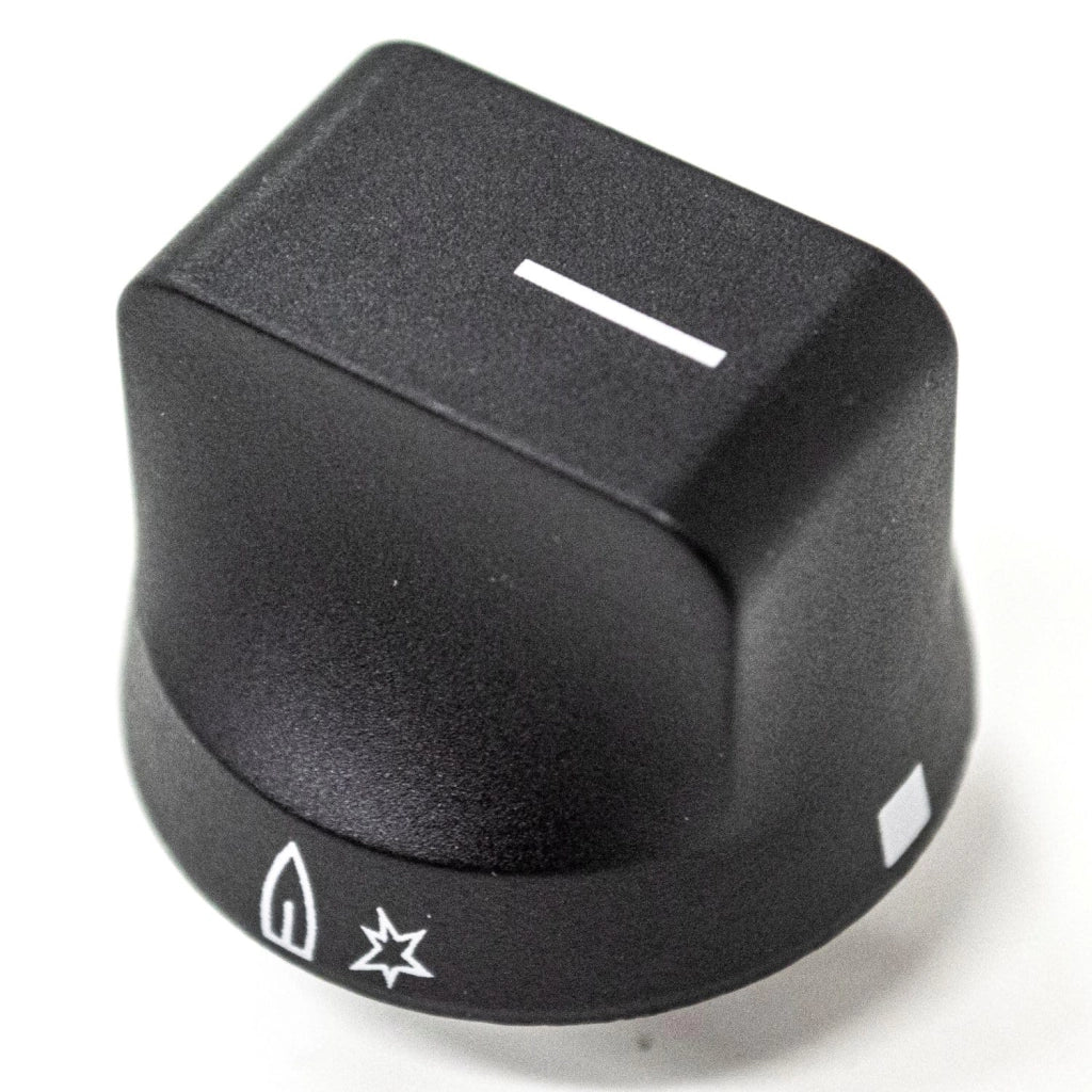 Manopola nera, diametro 6 mm, foro centrale 10 mm, compatibile con Electrolux