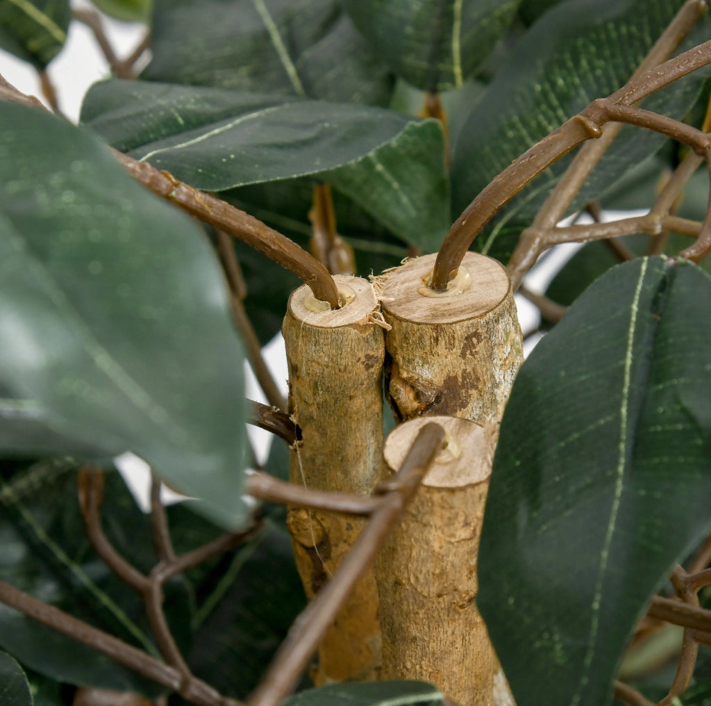 Pianta artificiale da 150 cm con vaso nero, per interni ed esterni