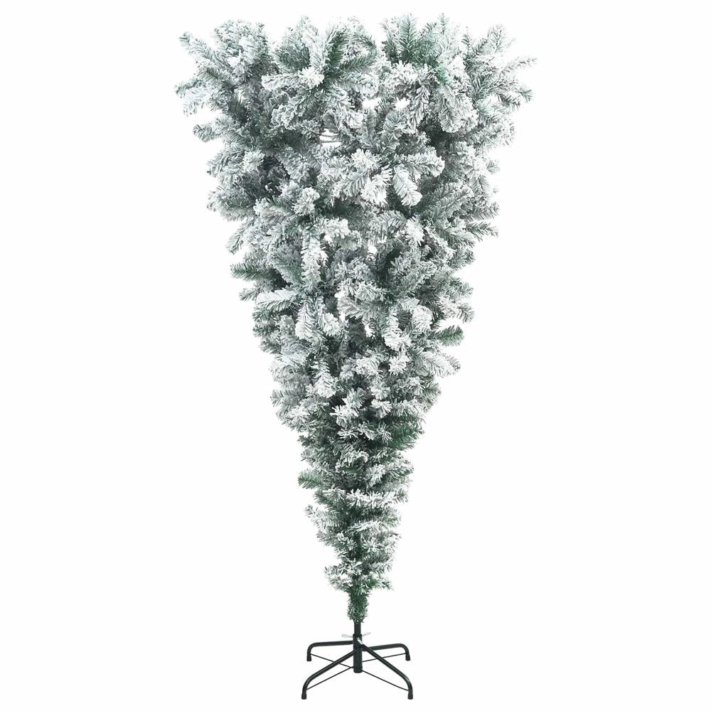 Albero di Natale artificiale capovolto 240 cm PVC e Acciaio