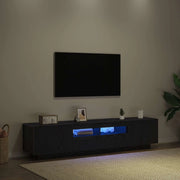 Set mobile TV 2 pcs Nero 180 x 35 x 40 cm Legno multistrato 3333062