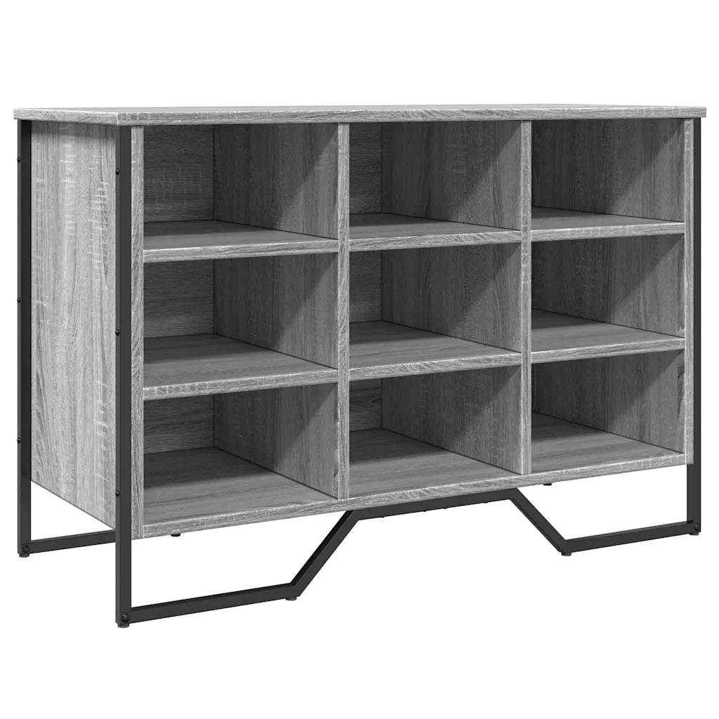 vidaXL Scarpiera Grigio Sonoma 90x38x61,5 cm in Truciolato