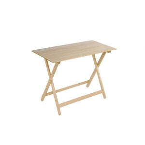 TAVOLO LEGNO PIEGHEVOLE 100X60XH73CM NATURALE- NEW MOTTINOX- 1,0 pz