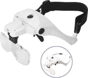 Verglassatura con Illuminazione - 2 LED per Precisione, Gioielleria, Riparazione Oraze e Arti e Mestieri