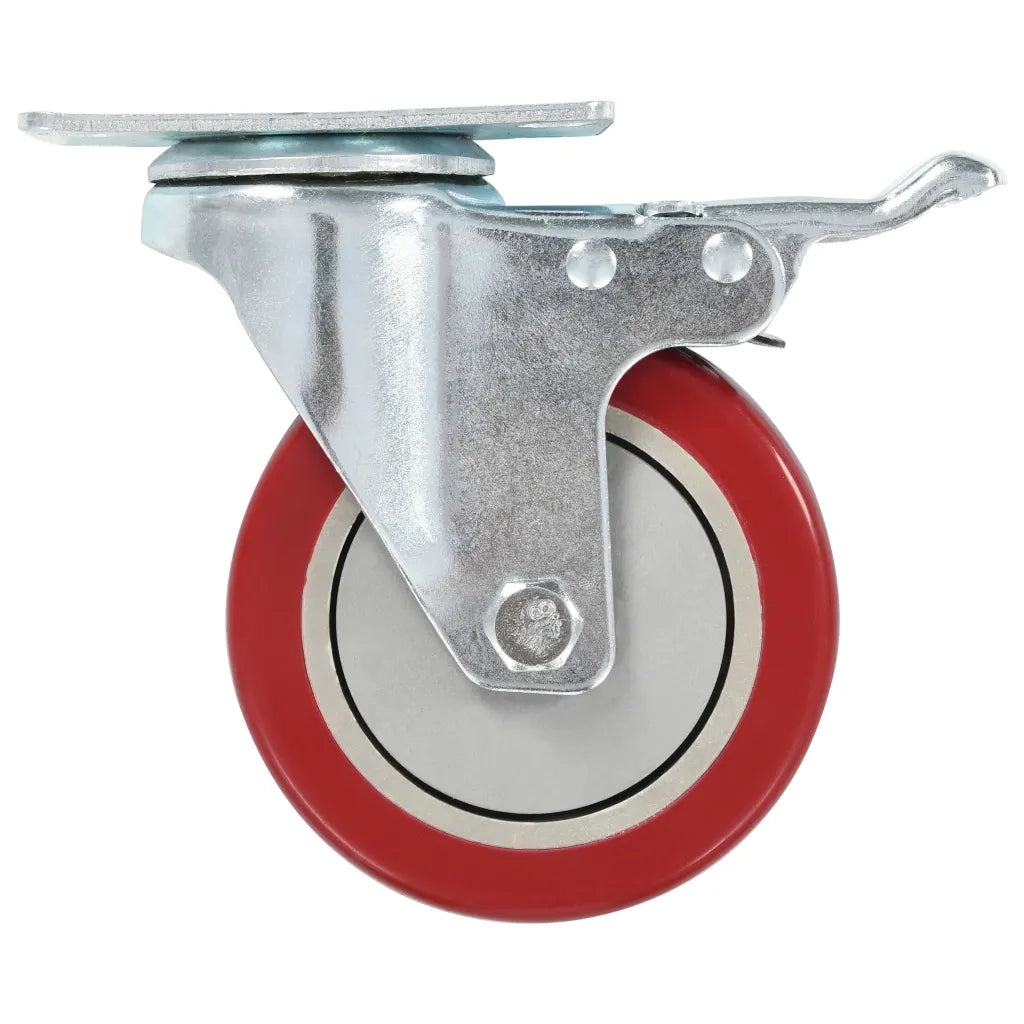 Ruote Girevoli con Doppio Freno 4 pz 100 mm 143472