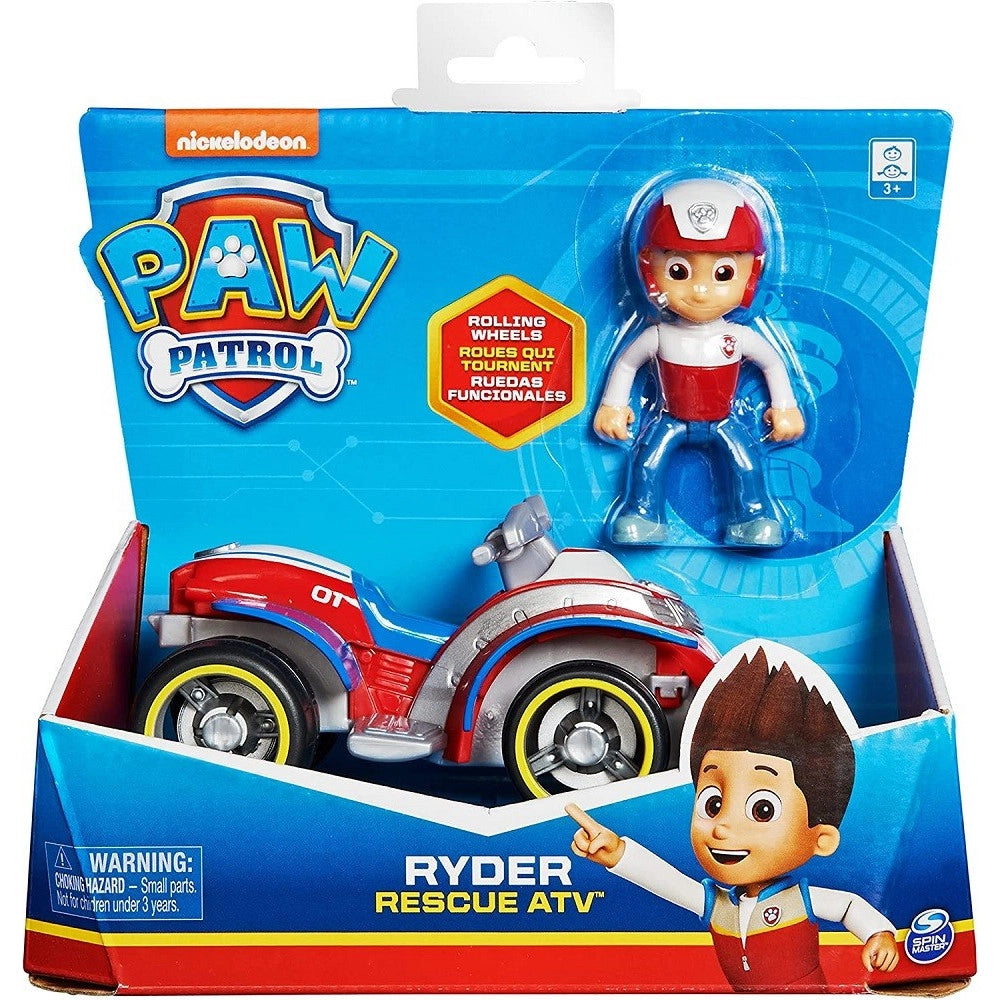 Trade Shop - Quad Di Salvataggio Di Ryder Veicolo E Personaggio Paw Patrol Giochi Per Bambini -