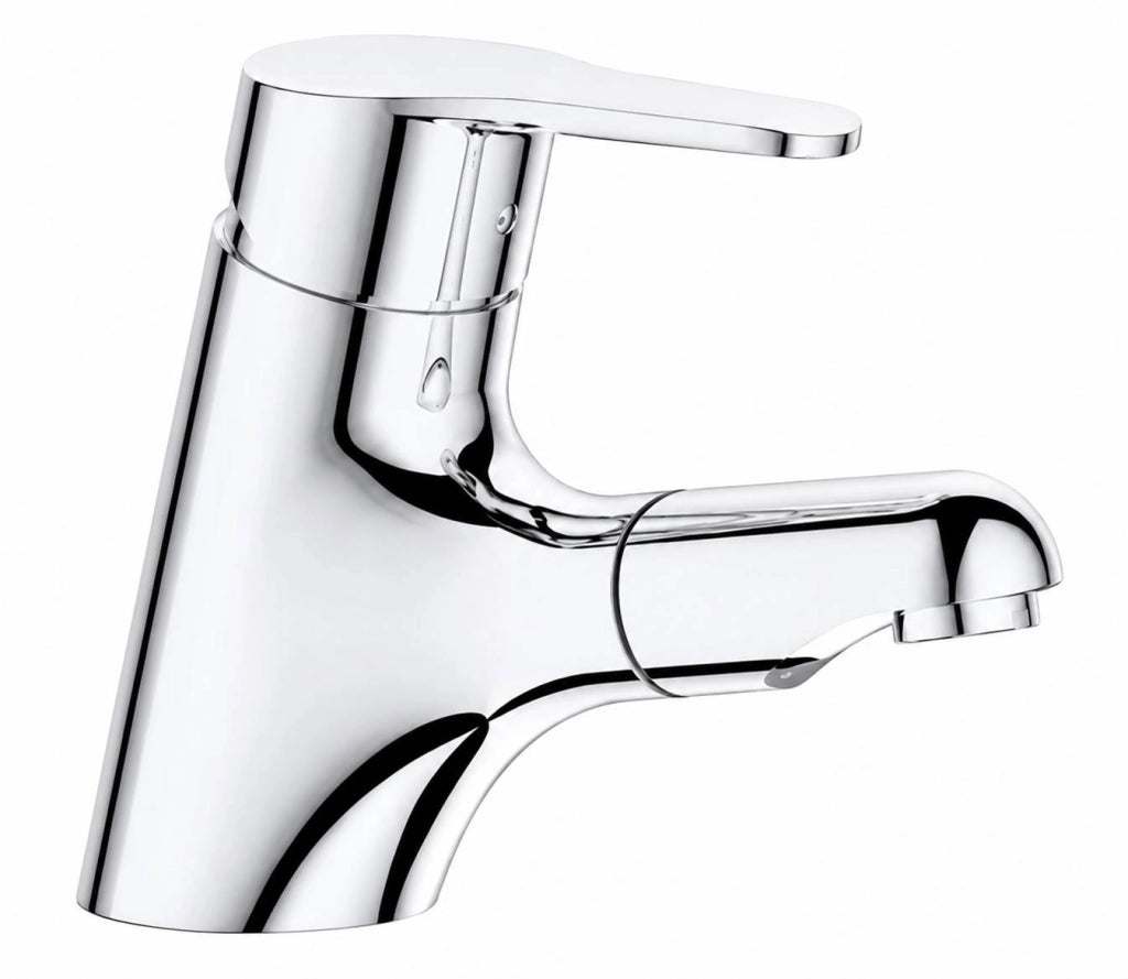 Miscelatore lavabo bagno con doccetta estraibile