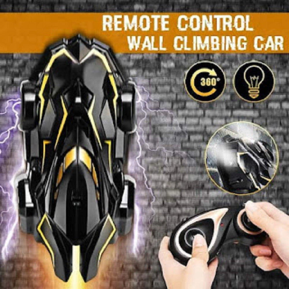 Trade Shop - Macchina Auto Rc Giocattolo Arrampicata Su Parete Antigravità Telecomando Q-wj04 -