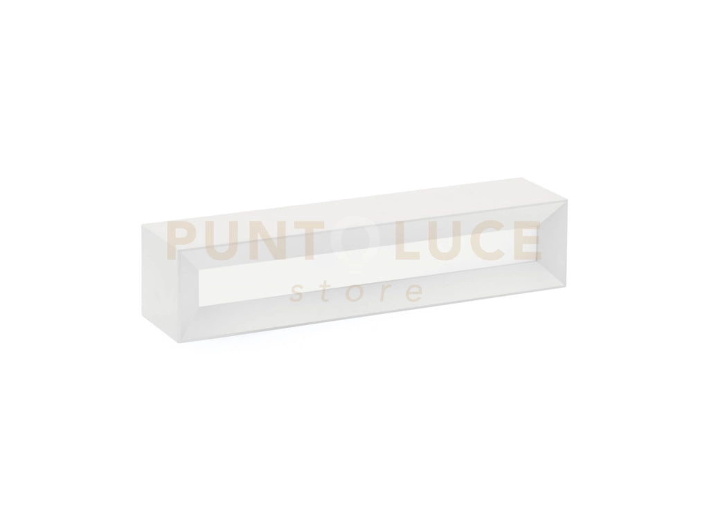 HERMIONE Applique da Parete  2 Luci attacco G9 in gesso bianco h70x350mm