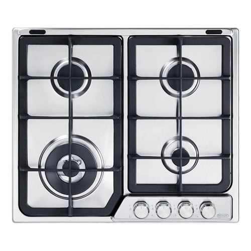 Piano Cottura Gas De Longhi Pfi 46 Gh Professional 4 Fuochi (L60xP51) Inox
