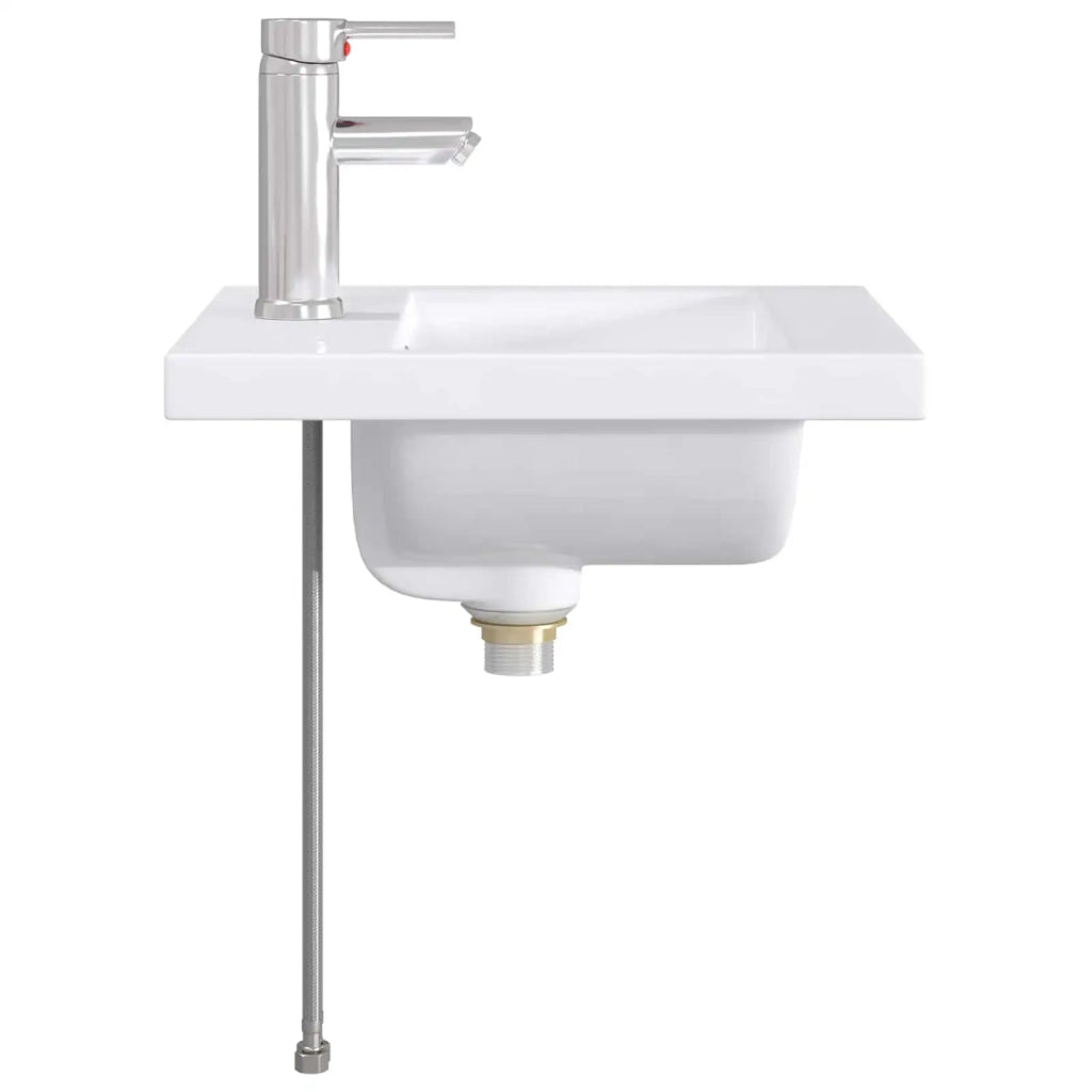 Lavabo da bagno Cromato 42 x 40 x 16,5 cm Metallo CFW7630790
