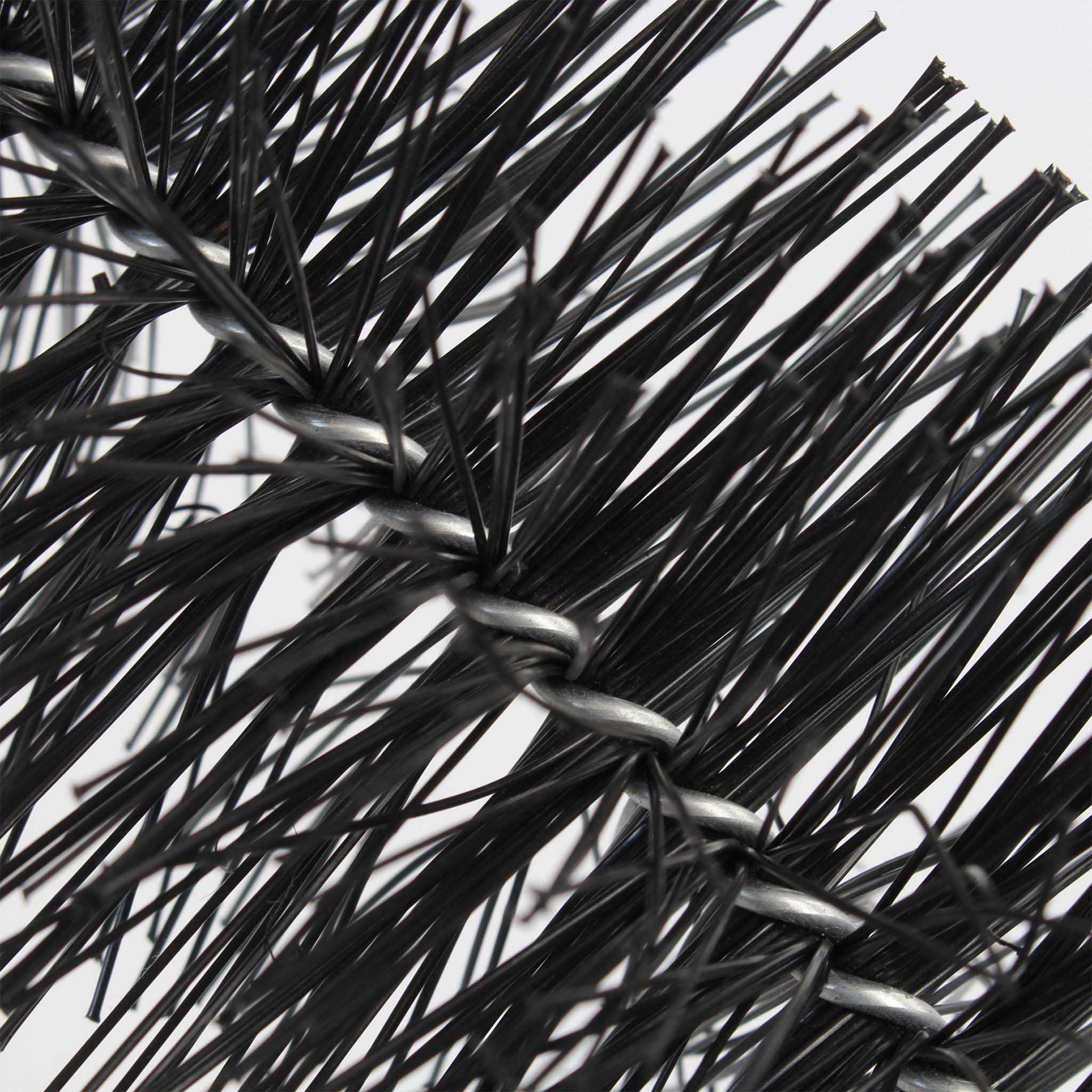 Barriera anti piccioni per pannelli fotovoltaici e Spazzola per grondaie 10 scovoli 12 m Ø 8 cm