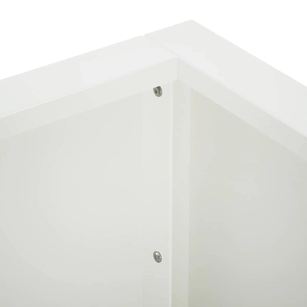 Muro di contenimento 50 x 50 x 40 cm Acciaio Bianco 8015215