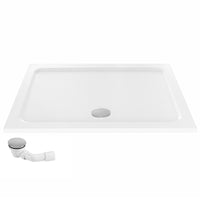 Piatto Doccia Acrilico Rea Belmond White 80x100