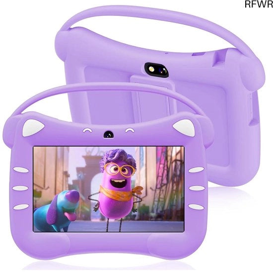 Tavolo da disegno per bambini con schermo da 7 pollici, Android, Wi-Fi e Bluetooth, adatto per bambini da 3 a 14 anni.