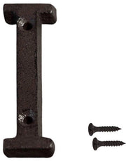 Huisnummer in Ghiaccio 7,5 cm - Nero - Fatto di Acciaio Duraturo - Facile da Installare - Adatto per l'Uso a Casa - Qualità Premium - Indirizzo