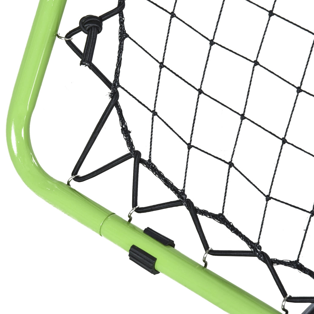 Rimbalzino per Calcio e Baseball ¨C Minimal ¨C Verde e Nero 75x75x64 cm
