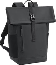 BORSA NB ZAINO 14/15,6 BLACK EDEN ECO 17L ROLL TOP EDEN