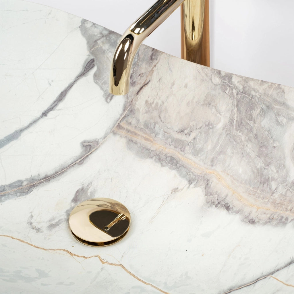 Lavabo Da Appoggio Rea Royal Sand
