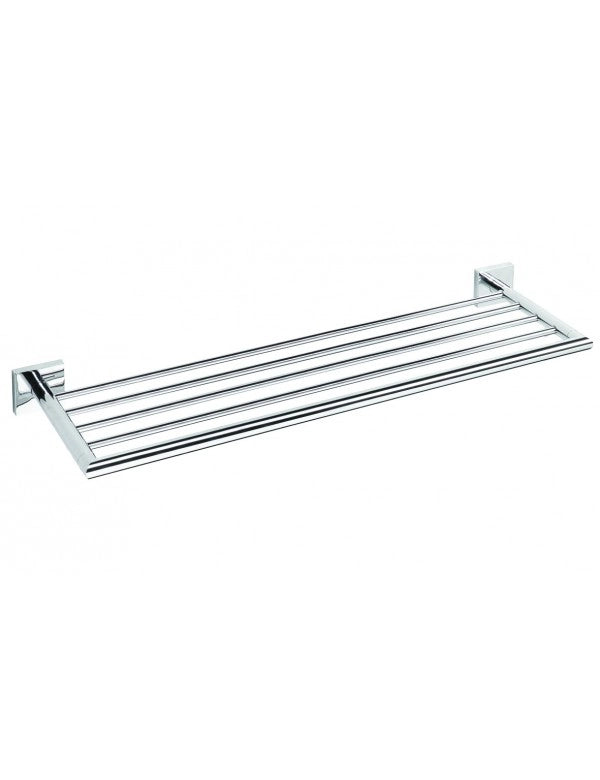 Mensola, portasciugamani in ottone cromato 65,5cmx 21,5cmx55cm