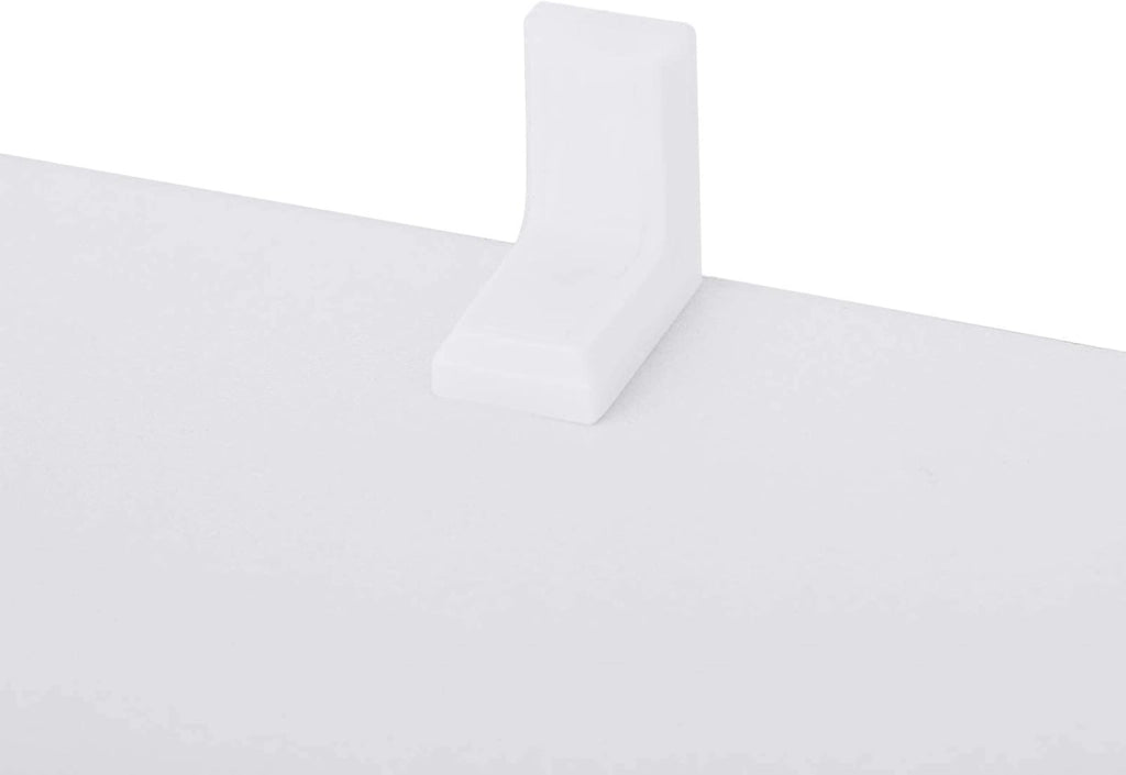 VASAGLE Libreria, Scaffale per scale, divisorio divisorio, armadio a 6 scomparti, per ufficio, soggiorno, camera da letto, bianco LBC63WT