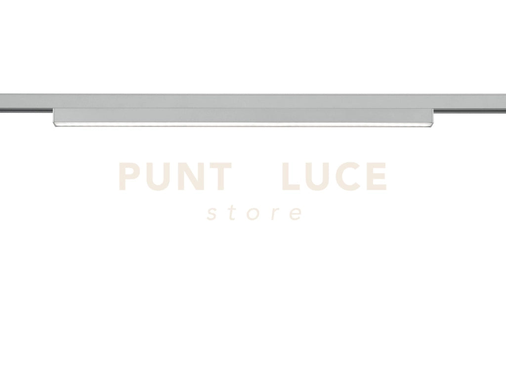 DUOLINE LINELIGHT LAMPADA A BINARIO 6W 850lm, 3000K  LED DIMMERABILE ALLUMINIO L. 50,5CM