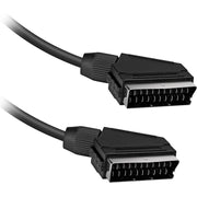 Trade Shop - Cavo Prolunga Presa Scart Da 1,5 Metri Per Video Audio Adattatore Tv 21 Poli Pin -