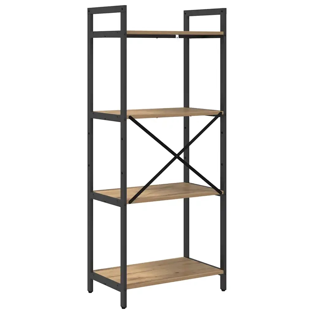 Libreria Rovere artigianale 56 x 34 x 133,5 cm