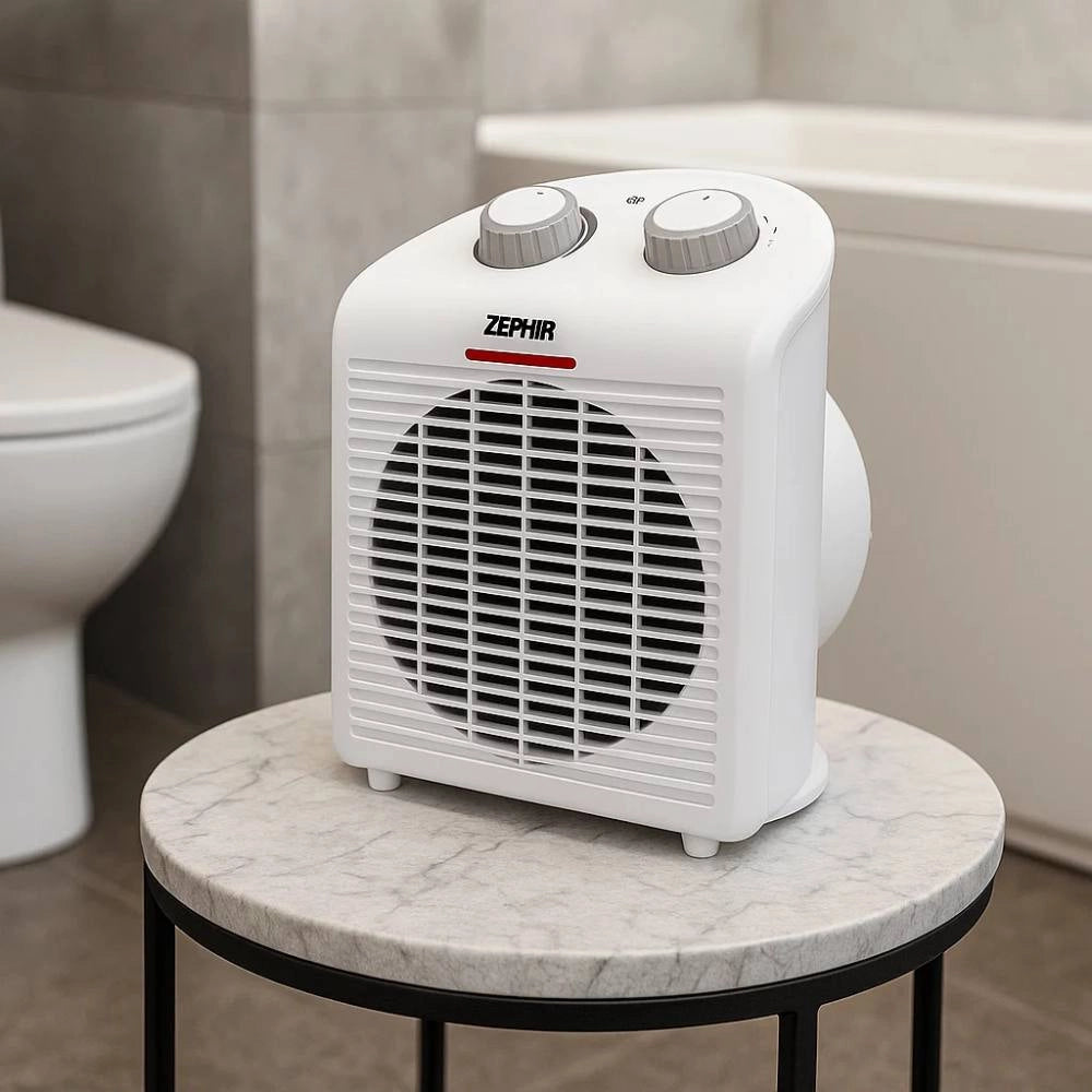 Termo ventilatore elettrico zephir ztrm5 2000w con termostato