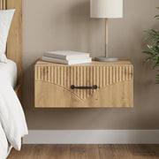 Mobiletto da notte a muro Rovere Artigianale 49 x 34,5 x 20 cm 898973