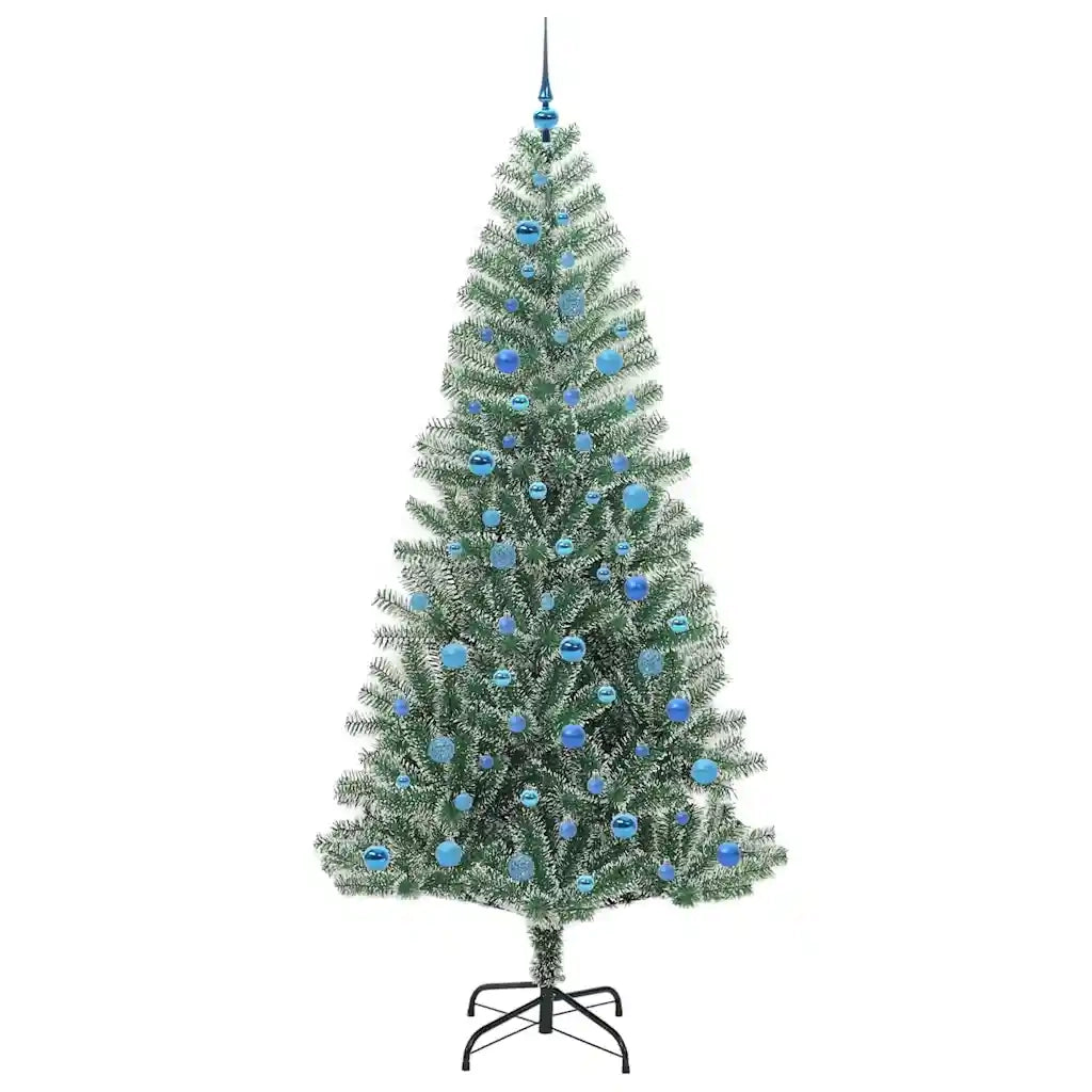 Albero di Natale | Decorazioni natalizie Artificiale Imbiancato con Luci LED 240 cm
