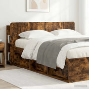 Testata del letto Rovere Fumo Legno ingegnerizzato 8001224
