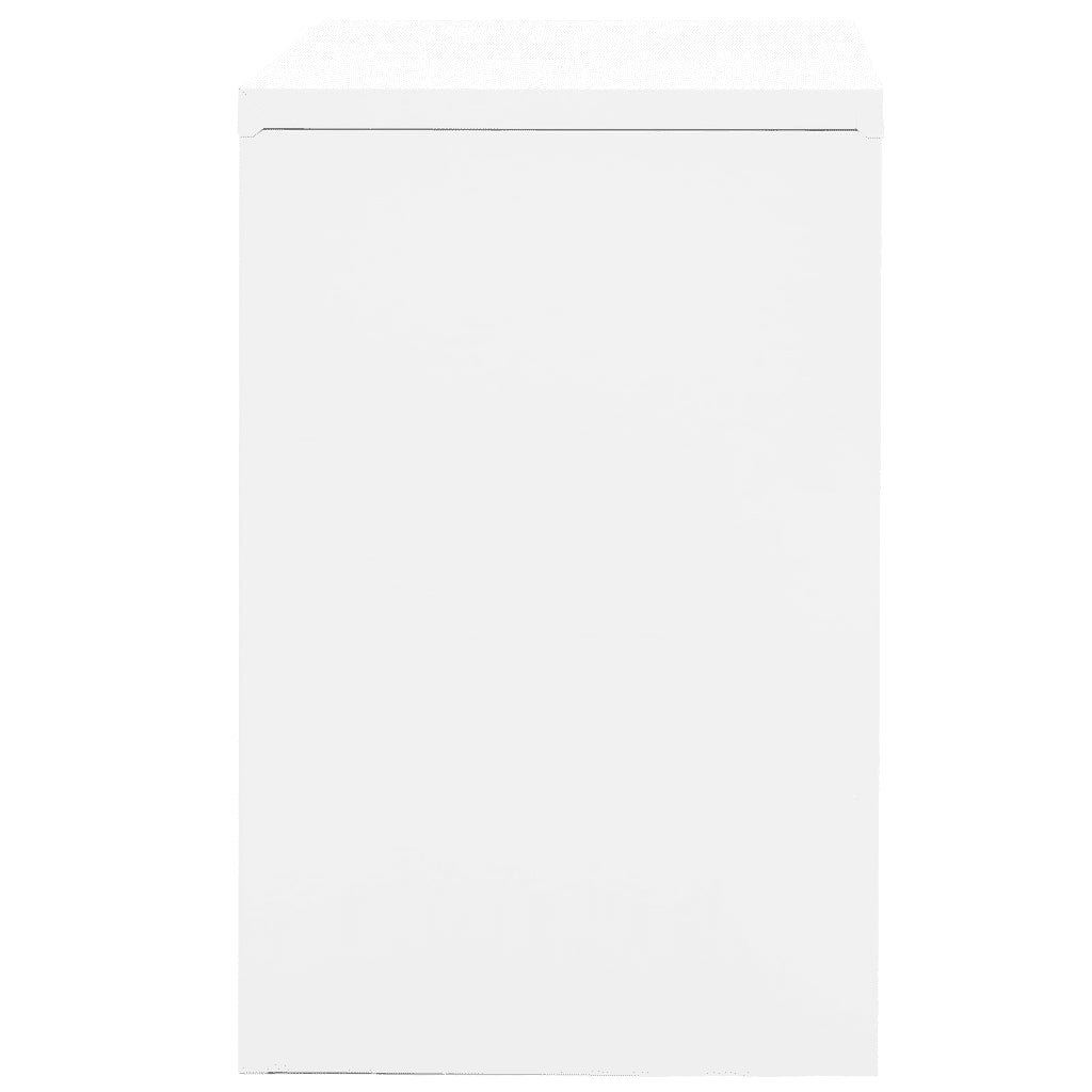 Armadio Classificatore Bianco 90x46x72,5 cm in Acciaio 336286