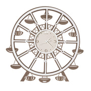 LUNA PARK, Orologio da Parete con Pendolo, Arti e Mestieri