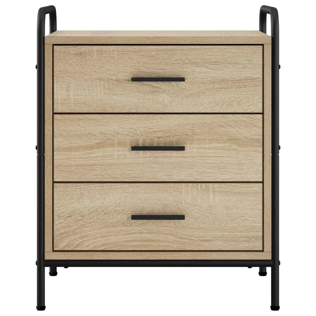 Armadio da Notte Rovere Sonoma 48 x 36,5 x 60 cm 8013532