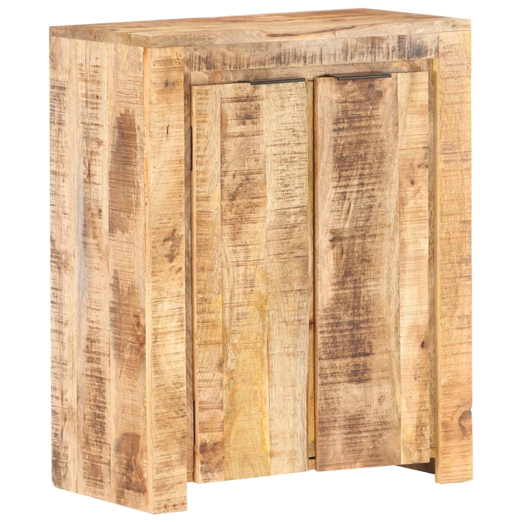 Credenza cassettiera cassettiera mobile contenitore organizer cucina soggiorno soggiorno 59 x 33 x 75 cm legno di mango grezzo marrone 02_0029595