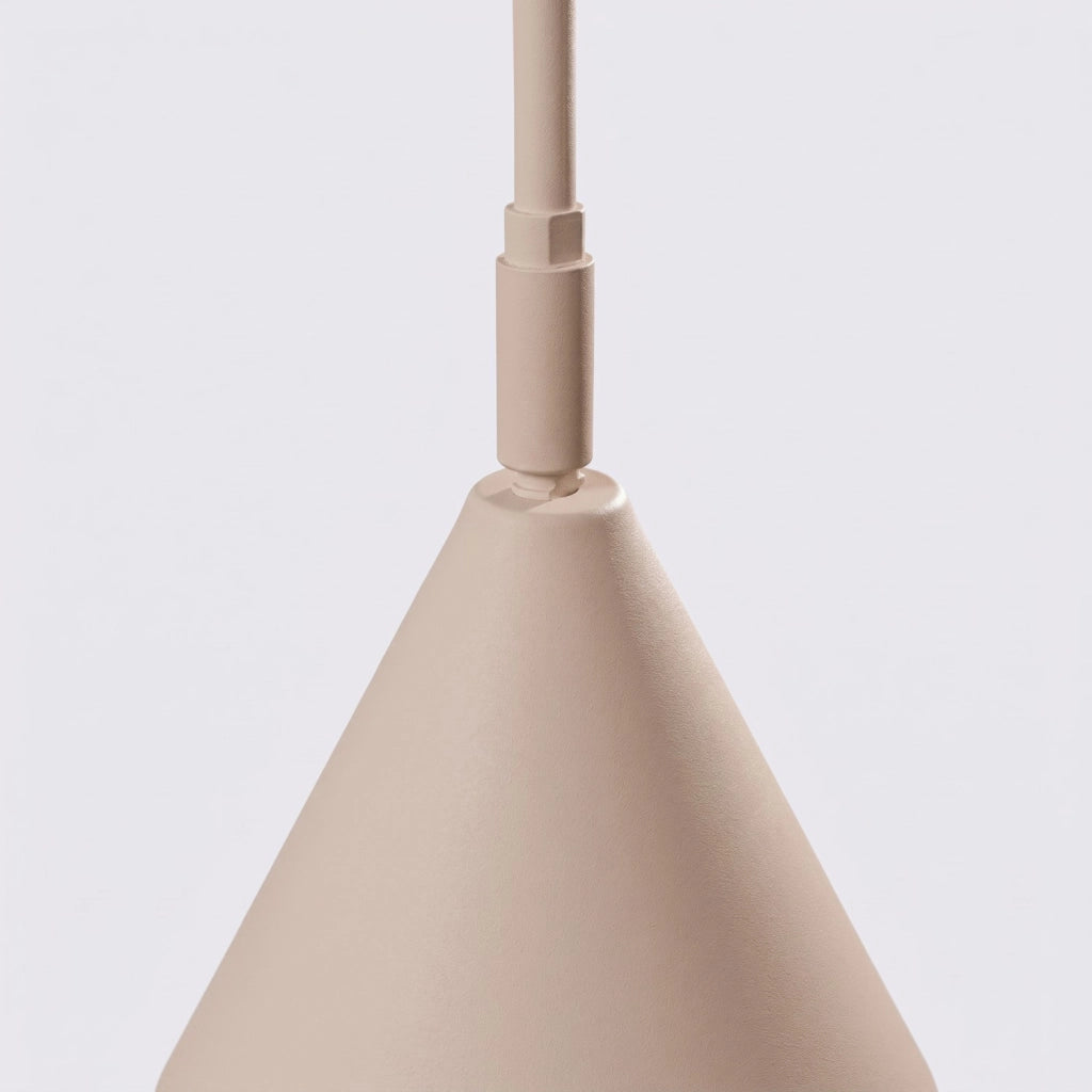 Lampada da terra NOX taupe