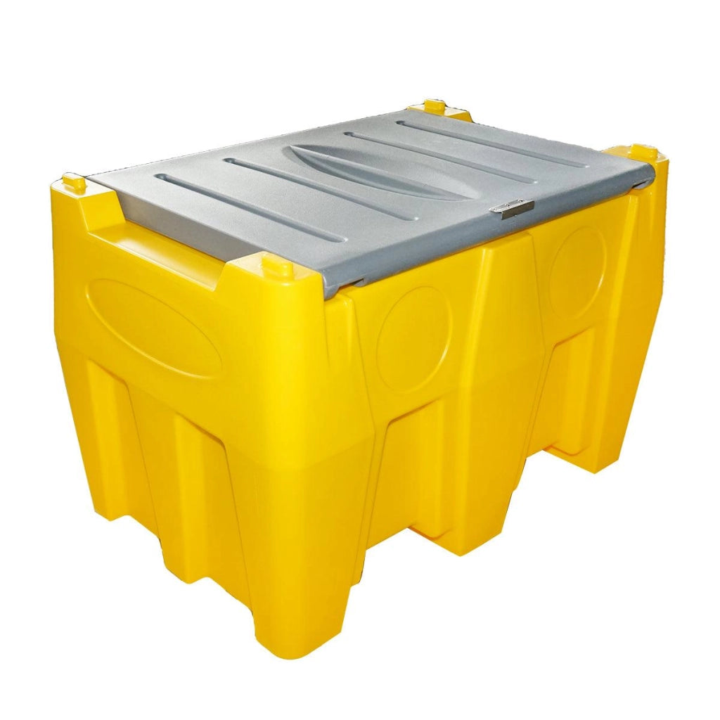 Serbatoio per gasolio da 480 Litri con impianto di trasferimento 12V/200W, Portata 60 L/min., Serbatoio per Carburante Portatile