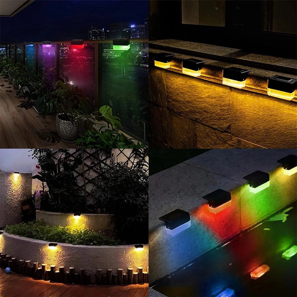Trade Shop - Luce Solare Giardino Lampada Led Pannello Solare Luce 3000k+rgb Ip65 Xgtjd-001kc -