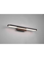 Lampada Led Da Specchio Per Bagno Moderno Gianni Nero IP44 Trio Lighting