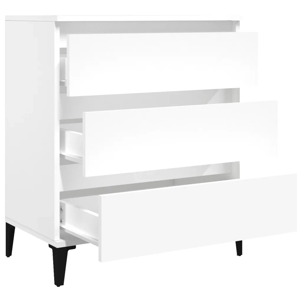 Credenza | Madia | Buffet da pranzo | Armadio da pranzo Bianca 60x35x70 cm in Legno Multistrato