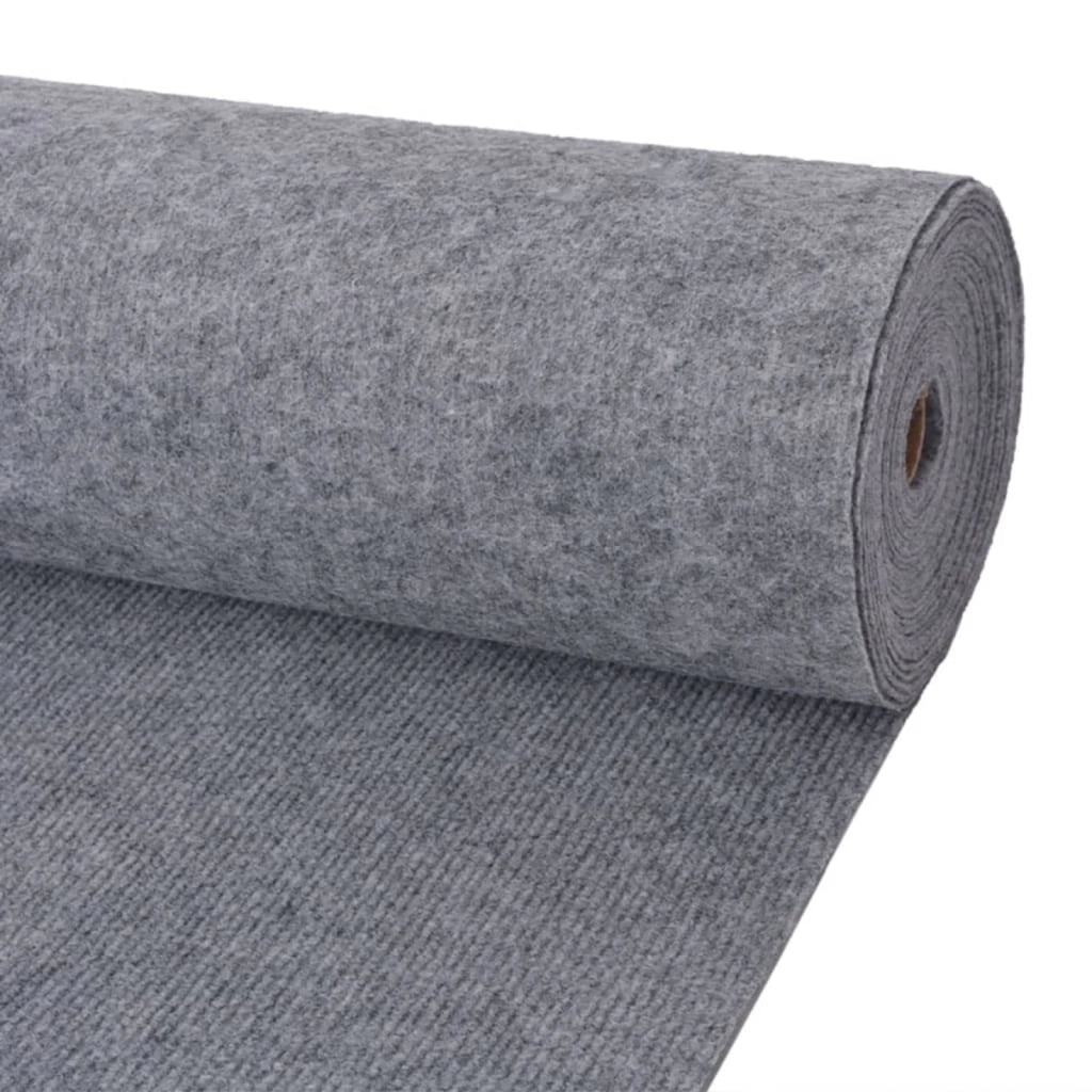 Tappeto Grigio 1,2 x 10 m Poliestere