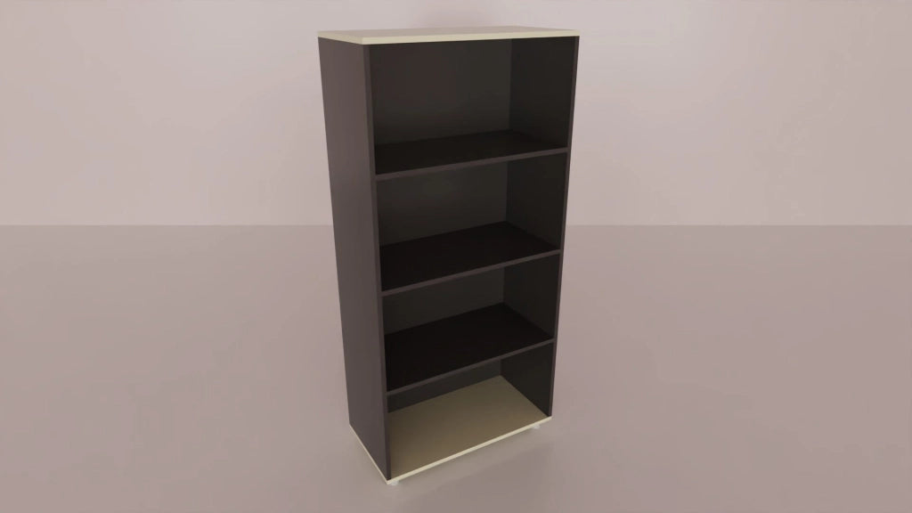 Libreria per archivio a giorno in vari colori in melaminico cm. 80x40x163,6h