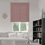 VIEWTEX Tenda a rullo traslucida L2000 Rosa antico 120 X 250cm - Made in Europe - 5 anni di garanzia