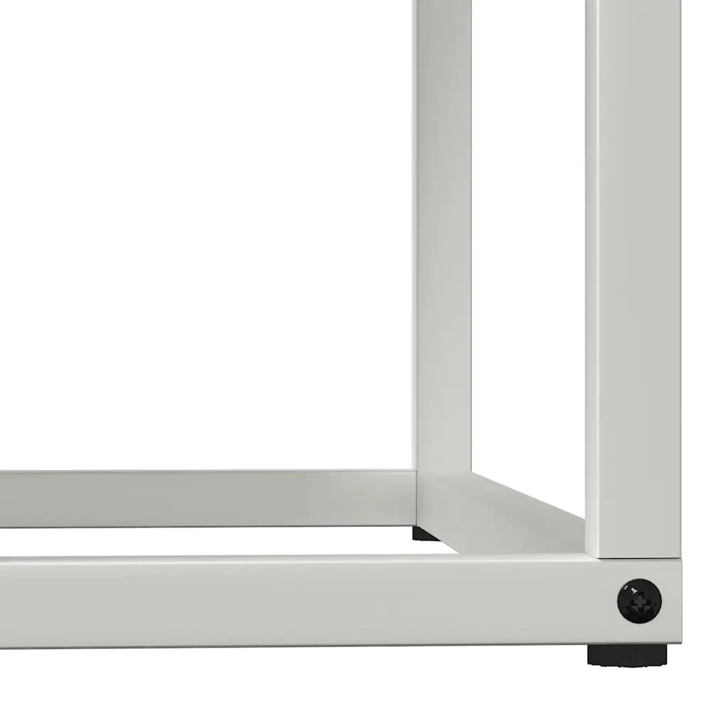 Rastrelliera per Legna da Ardere Bianca 69,5x35x81 cm CFW3054235