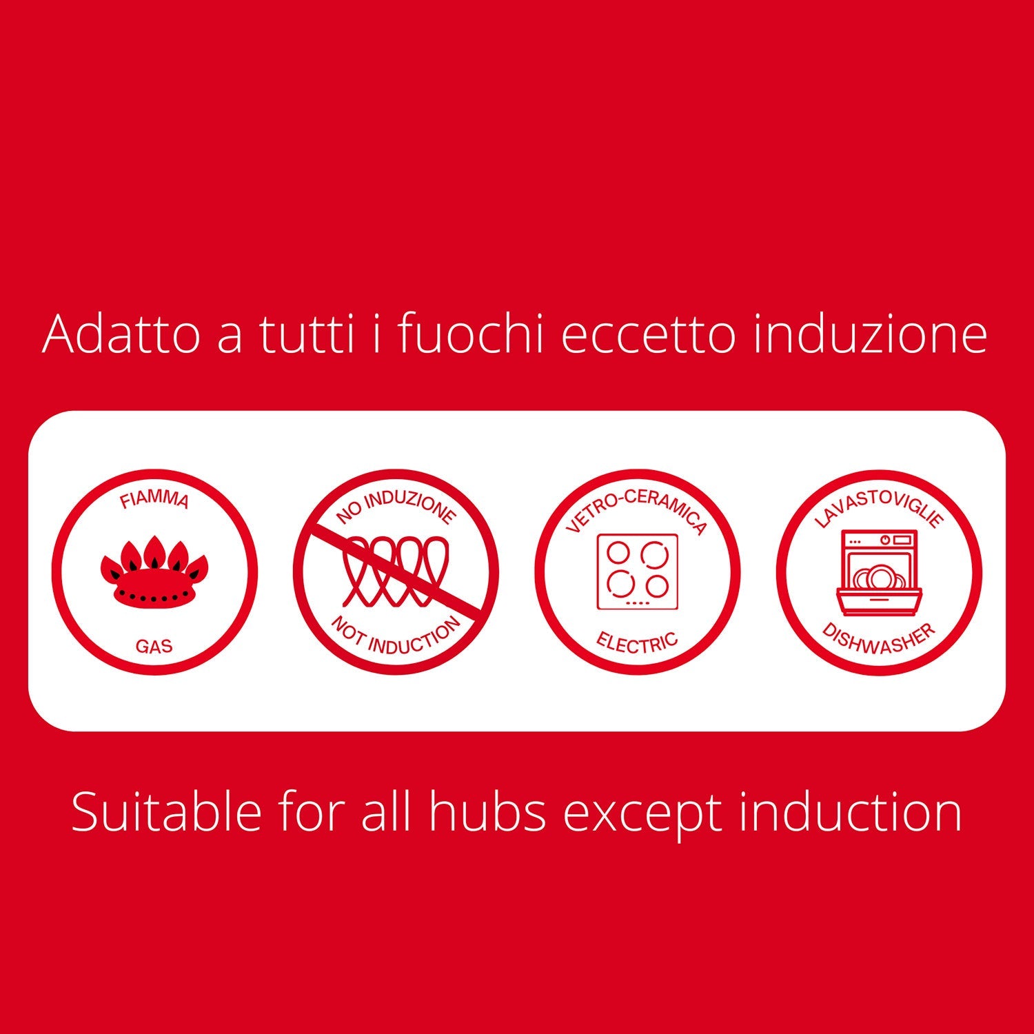 Padella Antiaderente 1 Manico Ø22 cm Olympia Hard Cook