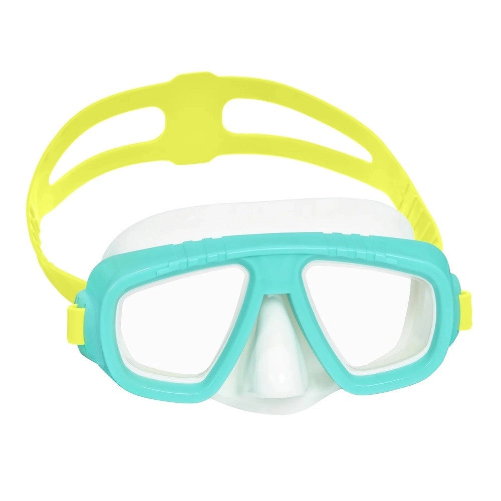 Trade Shop - Maschera Sub Caymen 3-6 Anni 3 Colori Lenti In Policarbonato Protezione Uv 22011 -